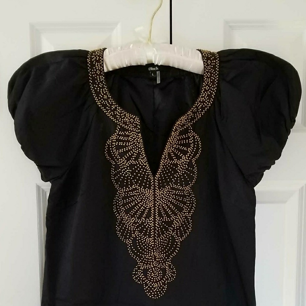 Beaded Shift Dress / Tunic